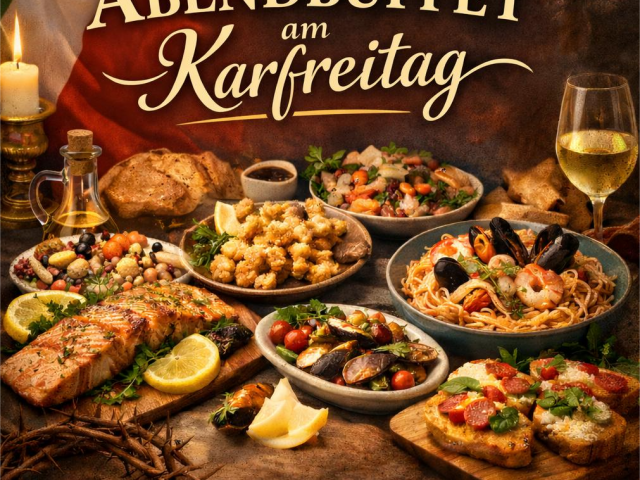 Abendbuffet am Karfreitag