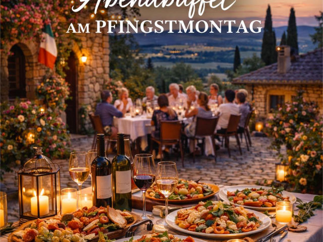 Abendbuffet am Pfingstmontag