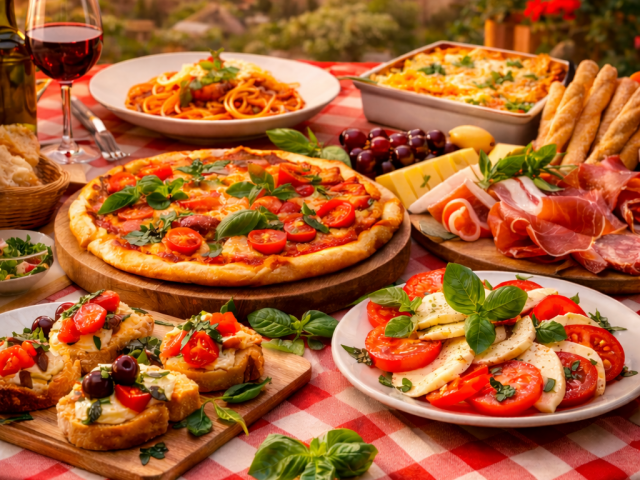 Abendbuffet an Fronleichnam